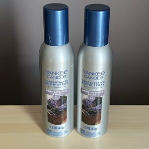 Two Yankee Candle Dried Lavender & Oak Concentrated Room Sprays
